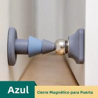 Parador De Puerta Magnético Con Adhesivo De Silicona No Necesita Perforación Soporte De Puerta Para El Hogar Instalación Sin Rastros Blanco/Blanco - details 8