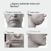 Cinturón Levantador De V Forma Para Rostro Con 5 Modos Masajeador De Levantamiento Facial Dispositivo De Vibración Para Delgazar El Rostro Incluye Control Remoto Cuidado De La Piel - details 3
