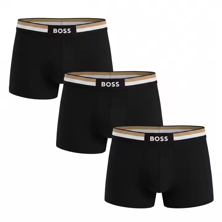 Hugo Boss-Pack 3 Bóxer Hombre de Algodón 50516542 - 1
