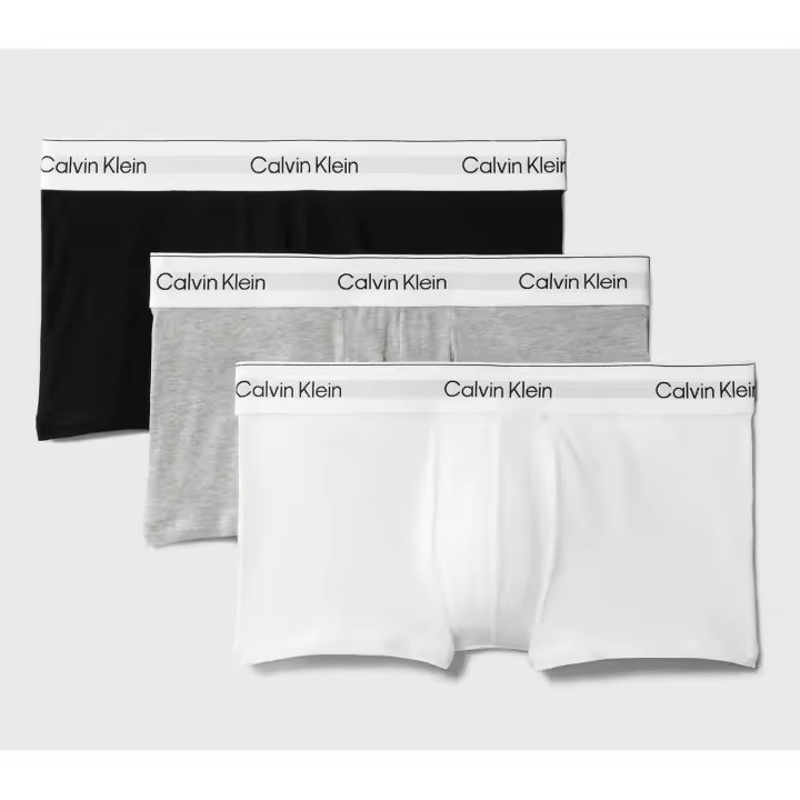 Calvin Klein Nuevo modelo pack 3 bóxers de tiro bajo de algodón | LV00NB4389 - 1