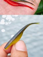 Spinpoler 10pcs Señuelo De Pesca Jerk Minnow Con Cola Dividida 7cm TPR Flotante Plástico Suave Para Pesca En Río Lago Oceánico - details 5