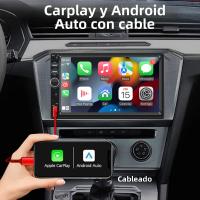 Reproductor Multimedia Para Coche HIPPBQCC 7' 1 Din Carplay Android Auto Pantalla Táctil HD FM AUX Entrada Bluetooth MirrorLink Universal - details 0