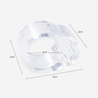 Protector De Manija De Puerta Transparente Almohadilla Anticollision Para Protección De Pared Y Anti-collisión - details 5