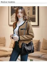 Bolso De Hombro Para Mujer De Cuero De Alta Calidad Tote Shopper De Lujo Diseñador Bolso Feminino Con Manija De Encima - details 12