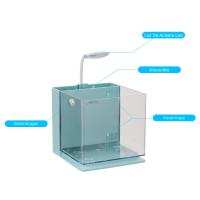 Filtro Trasero Para Acuario Pequeño USB Colorido Para Escritorio Oficina Hogar Material Plástico Decoración De Pez - details 2