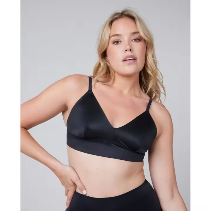 SPANX Shaping Satin Bralette de mujer en satén, moldea el pecho naturalmente - 1