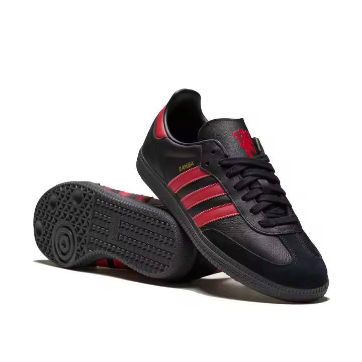 Adidas Samba Licensed JQ4036 Manchester United Core Black / Mufc Red / Core Black - 1