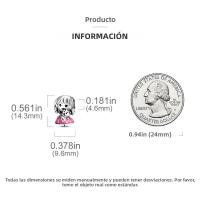 Colgante De Gato Luna Estrella En Plata Para Mujer Pendiente De Earphone Dangle Joyería De Moda DIY Regalo Bangle Bracelet Fit - details 107