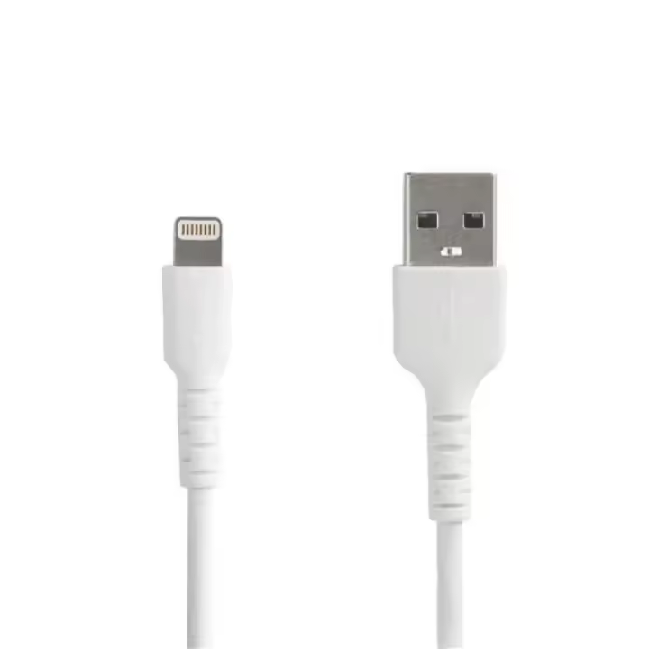 Cable 2m lightning mfi blanco - 1