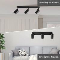 Lámpara De Techo LED GU10 Alta Gama Para Dormitorio Y Pasillo Luz De Tramo Con Bombilla GU10 Incluida Decoración De Hogar Lámpara Colgante - details 1
