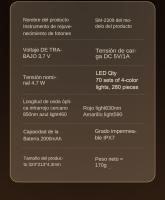 Máscara De Tratamiento Con Luz Roja LED Anti-Edad Flexible Y Suave Para Cuidado De La Piel 4 Colores Máscara De Terapia Fotónica Avanzada - details 22