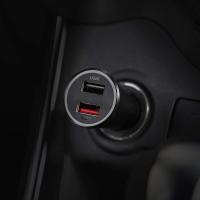 Xiaomi Mi 37W Dual-Port Car Charger Cargador de Coche con Doble Entrada 2x USB (2A, 3A) | Indicador LED | Carga Rápida para Smartphone, Tablet, iPad, Cámara - GDS4147GL - details 1