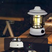 Lámpara De Caballo Retro Recargable Multifuncional Para Camping Exterior Viajes Iluminación De Tenda Portátil LED - details 6