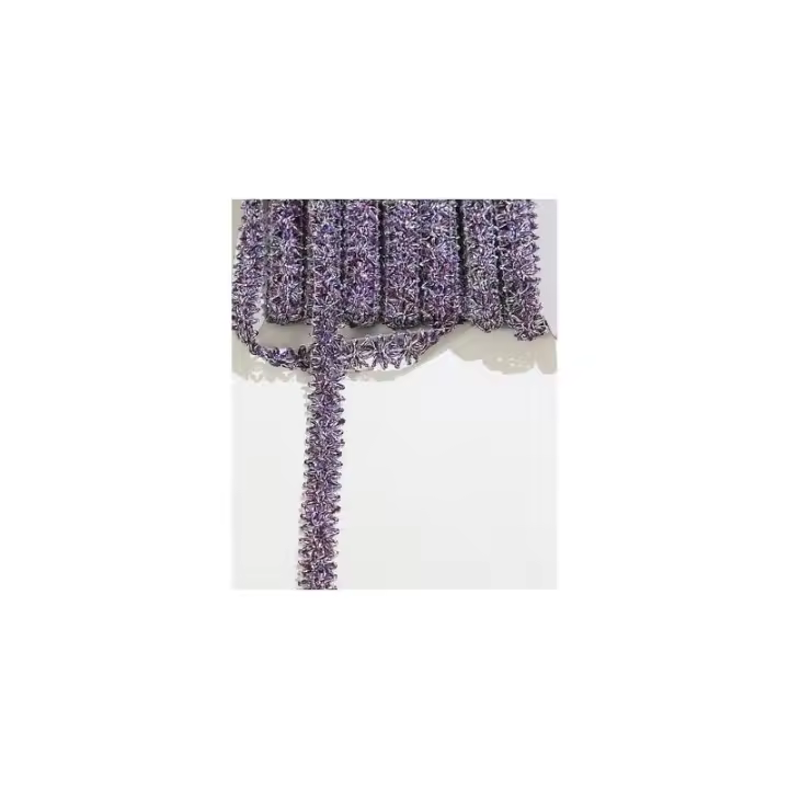 Galón Flores Fantasía Raíz Lurex para Decoración de Ropa y Manualidades - 1