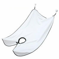 1pc Apron De Barba Para Hombres Capa De Corte De Pelo Con Espejo De Sución Creativo Para Salón De Peluquería Y Hogar - details 4