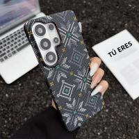 Funda De Teléfono Magnética De Fibra De Carbono Para Samsung Galaxy S26 S25 plus Ultra Carga Inalámbrica Protectora Antichoque Dureza Alta Resistente a Arañazos Y Huellas - details 11