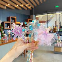 Diadema De Encaje Creativa Para Niñas Diadema De Princesa De Nieve Con Borla Adorno De Cabello Estilo Cosplay Accesorio Para Mujer - details 12
