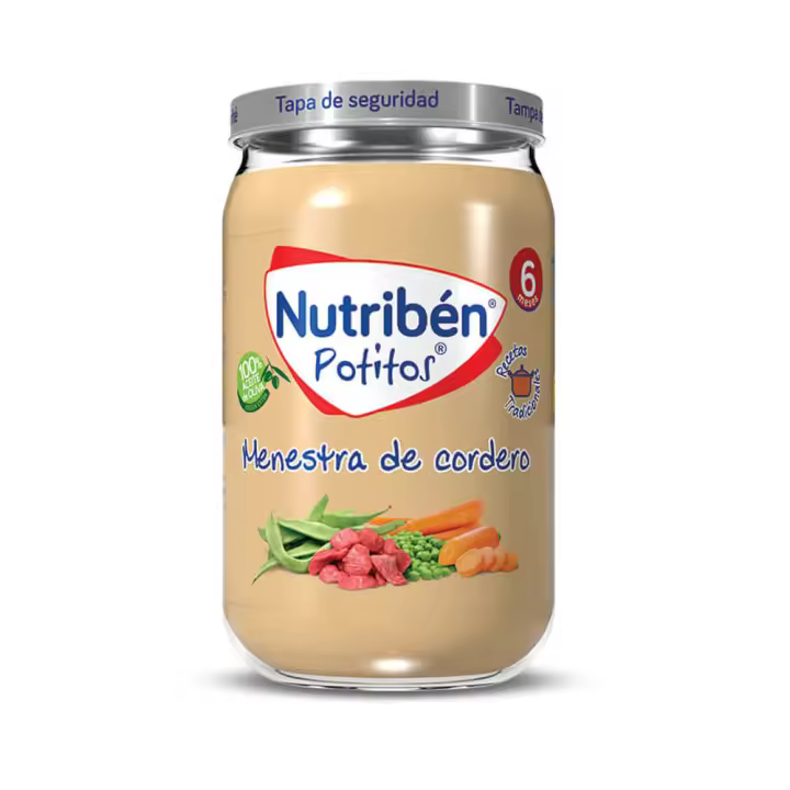 Nutribén Menestra De Cordero 235 Gr - 1
