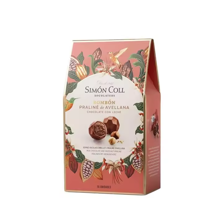 Bombón Praliné Avellanas y Chocolate con Leche 144gr España 144 gr cl. º - 1