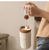 Termo Inteligente 450ml Acero Inoxidable 316 Con Pantalla De Temperatura Termo De Viaje Para Café En Oficina Taza Termal Portátil Para Negocios - details 3