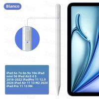 Stylus Pincel Para iPad 2024 iPad Air 11 Air 13 M2 pro 13 11 M4 5/6/7/8/9/10ta Gen Air 3/4/5 Mini 5 6 Rechazo De Palma Cuatro Luzes Carga Rápida Incluida - details 4