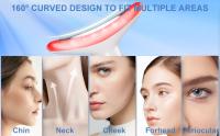 Masajeador de Belleza para Rostro y Cuello, instrument de Belleza para Rostro y Cuello de 7 Colores, herramienta para el cuido de la piel para gone shape to the Rostro en casa (Rosa) - details 1