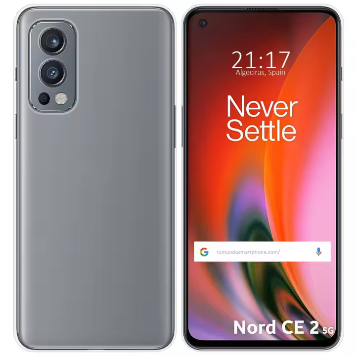 Funda Silicona Gel TPU Transparente para OnePlus Nord 2 5G - 1