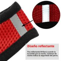 Harnés Ajustable Para Gatos Y Perros Pequeños Y Medianos De Malla Transpirable Con Correa Para Caminar Y Traction Reflectante - details 6