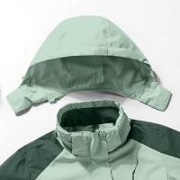Chaqueta De Montañismo Para Mujer De Otoño Moda Con Capucha Impermeable Y Resistente Al Viento De Larga Duración Para Exteriores - details 18