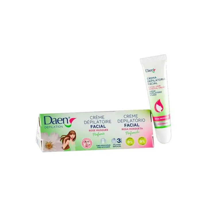 Daen Crema depilatoria Facial Rosa Mosqueta 15 ml【ROUA】 - 1