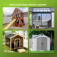Kit De Ventilador Solar Para Jardín Estanco De 15-25W Bajo Ruido Extractor De Aire Reliabilidad Para Invernadero Granja Refugio De Animales - details 5