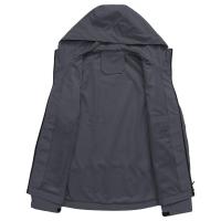 Chaqueta De Cierre Para Mujer Casual Con Capucha Color Sólido Transpirable Impermeable Y Antigolpes Para Camping Y Escalada Al Aire Libre - details 45