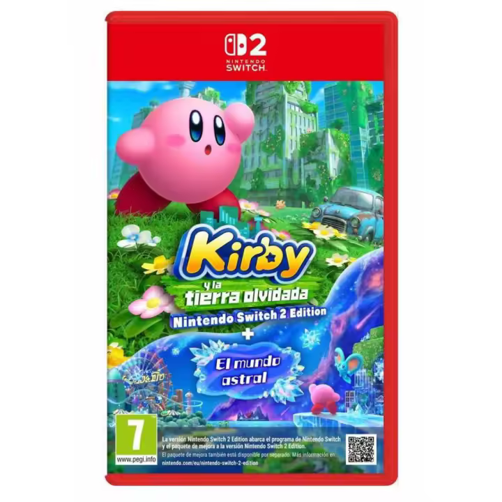 Kirby y la tierra olvidada – Nintendo Switch 2 Edition + El mundo astral - SW2 - PAL España - Envíos 24/48 horas - 1