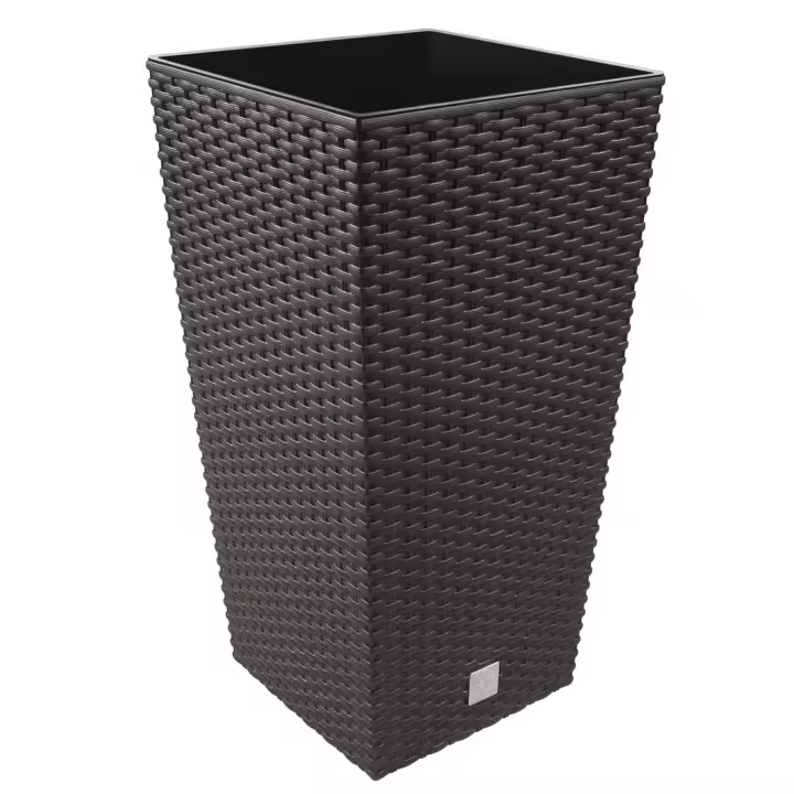 Prosperplast Maceta Alta Cuadrada 19 L Rato Square Plástico Blanco - 1