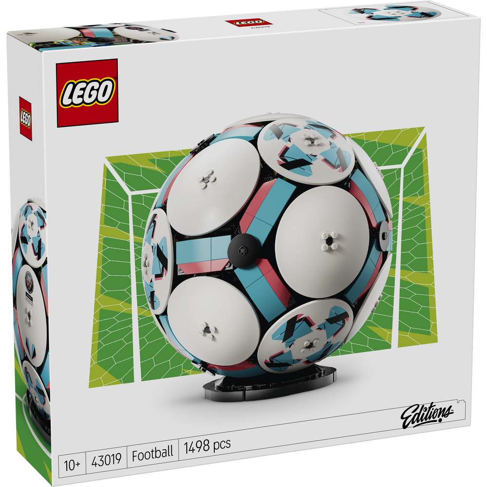 LEGO EDITIONS - BALÓN DE FÚTBOL, 43019, TIENDA CON LICENCIA OFICIAL, ENVÍO 24-48 HORAS PENÍNSULA, JUGUETES, BRICKS, PIEZAS, LADRILLOS, BLOQUES DE CONSTRUCCIÓN, FIFA, 100% ORIGINAL
