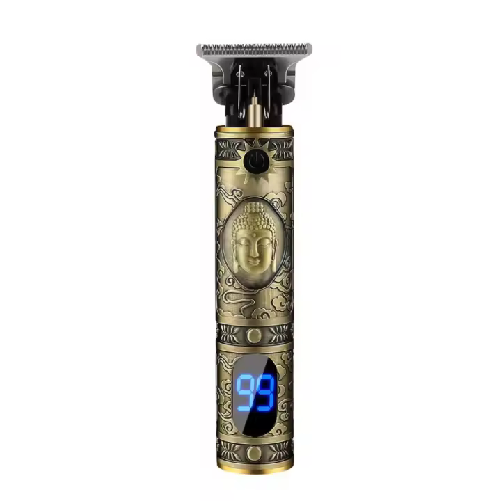 Máquina Cortapelo Profesional T9 USB - Recortadora de Barba Inalámbrica con Pantalla LCD para Hombre, Acabado Precisión - 1