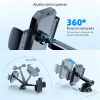 Soporte Universal Para Teléfono Móvil 360° Giratorio VIKEFON 2023 Adhesivo Para Parabrisas Y Tablero De Coche Compatible Con iPhone Samsung Xiaomi - details 5