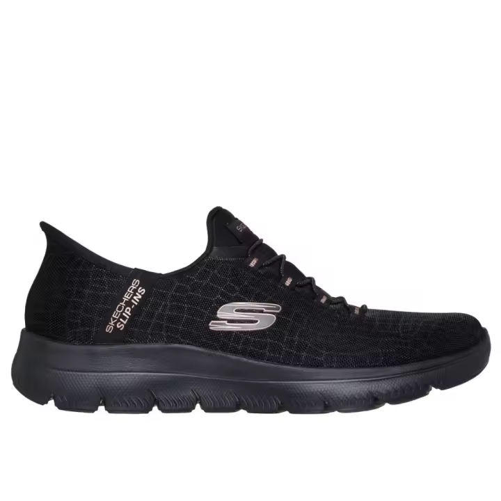 Zapatillas deportivas mujer SKECHERS 150128 BKGD DEPORTIVO GOMAS BLACK GOLD 36590 25I - 1