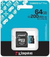 Kingston Canvas Go! Plus Gen4 Micro SDXC SD MicroSDXC 170R A2 U3 V30 Tarjeta de Memoria 64GB / 128GB / 256GB / 512GB / 1TB SDXC | Clase 30, A2 | 200 MB/s con ADP Adaptador | Ideal Cámaras de Acción y Drones Compatible GoPro DJI Osmo Pocket 3 - details 7