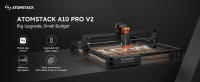 Atomstack A10 PRO V2, cortador de impresora, control por aplicación móvil, salida láser mejorada de 10W, alta velocidad de 400mm/s, grabado de precisión de 0.01mm, sistema de asistencia automática con aire, diseño de protección ocular. - details 0