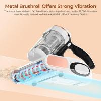 JIGOO J300 Aspirador de Ácaros con Sensor de Ácaros y Pantalla Digital, 500W Aspiradora antiácaros con Doble Taza, Luz UV, para Alergias, Elimina el 99.9% de alérgenos en colchones, Camas y sofás - details 5