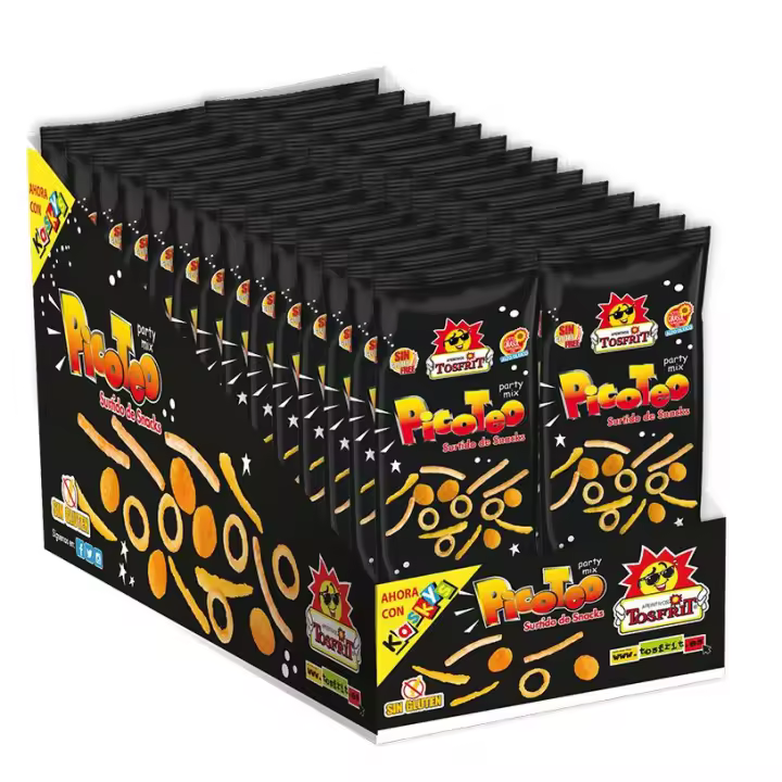 Tosfrit Aperitivos Caja de Picoteo Tosfrit - Surtido de Aperitivos Deliciosos - Elige el Tamaño Adecuado - Sin Gluten - 1