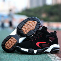 Zapatos De Deporte Para Hombre Talla Grande Color Bloque Trendy Antideslizantes Con Cordones Duros Y Duraderos Para Actividades Al Aire Libre - details 3