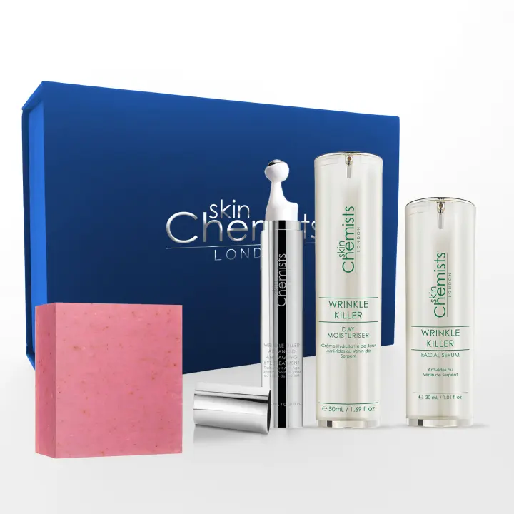 skinChemists Set de Regalo para Mujer – Antiarrugas Matutino, Antiedad y Antiarrugas para Piel Madura - 1