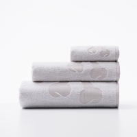 Set toallas de baño (tocador 30x50cm + manos 50x90cm + baño 70x140cm) 450GSM en algodón varios colores Scalpers Home - details 43