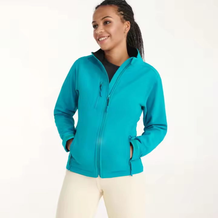 Chaqueta softshell para mujer de 2 capas a prueba de viento NEBRASKA WOMAN ROLY - 1
