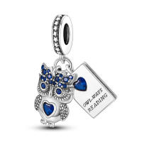 Encantos De Animal Colección Plata Francés Bulldog Gato Mariposa Ladybug Para Pulseras Originales Joyería Hechas a Medida - details 89