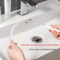 Cepillo De Drenaje Para Baño Y Cocina Limpieza De Tuberías Flexible Eliminador De Obstrucciones De Agujeros Herramienta De Limpieza Eco-amigable - details 2