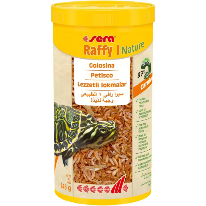 Sera Raffy I Nature - Alimentación variada con Gammarus y Gambas - 1