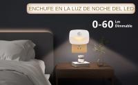 Lámpara Nocturna LED Con Sensor De Movimiento EU Plug 220V Para Casa Aisle WC Pasillo Escalera Cocina Dormitorio Luz Nocturna - details 19